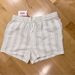 NWT Solid & Striped - Drawstring Short